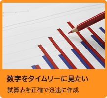 数字をタイムリーに見たい